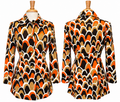Y2K Skirtin Around Mod Geometric Cotton Coat Jacket Size 12 Retro 70s