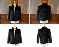Vintage Convertible Fur & Leather Jacket
