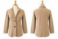 J.Crew Re-Imagined Camel Cotton Knit Blazer Jacket Women's Medium