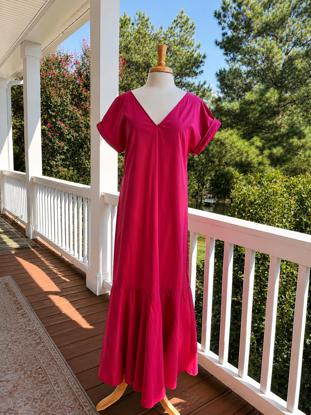 Antonio Melani Pink Maxi Dress