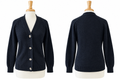 Vintage GAP Black 100% Cotton Textured Knit Cardigan Sweater