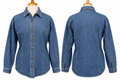 Vintage 90s LizWear Liz Claiborne Denim Shirt Women's Small