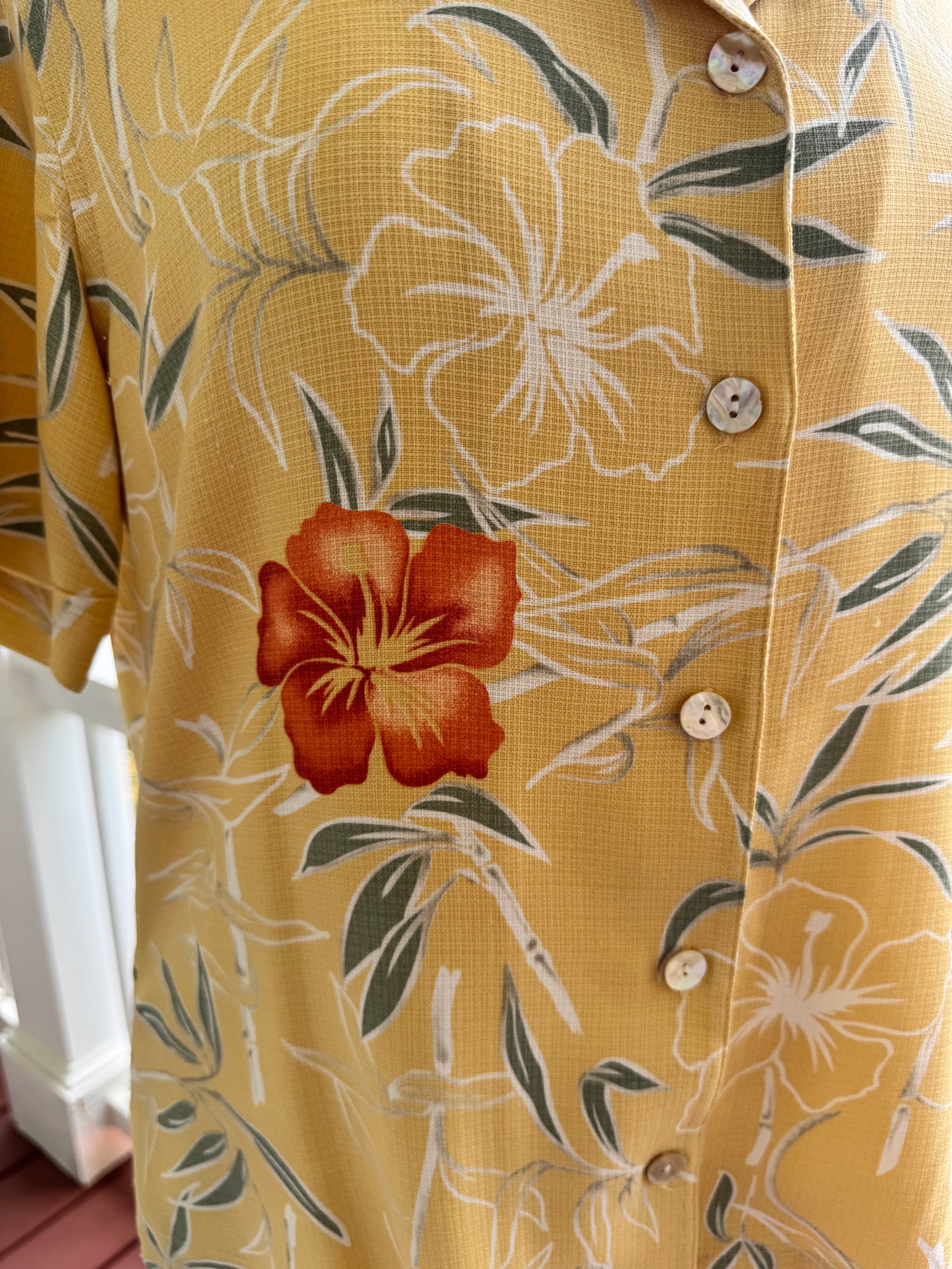 Vintage Silk Tommy Bahama Shirt
