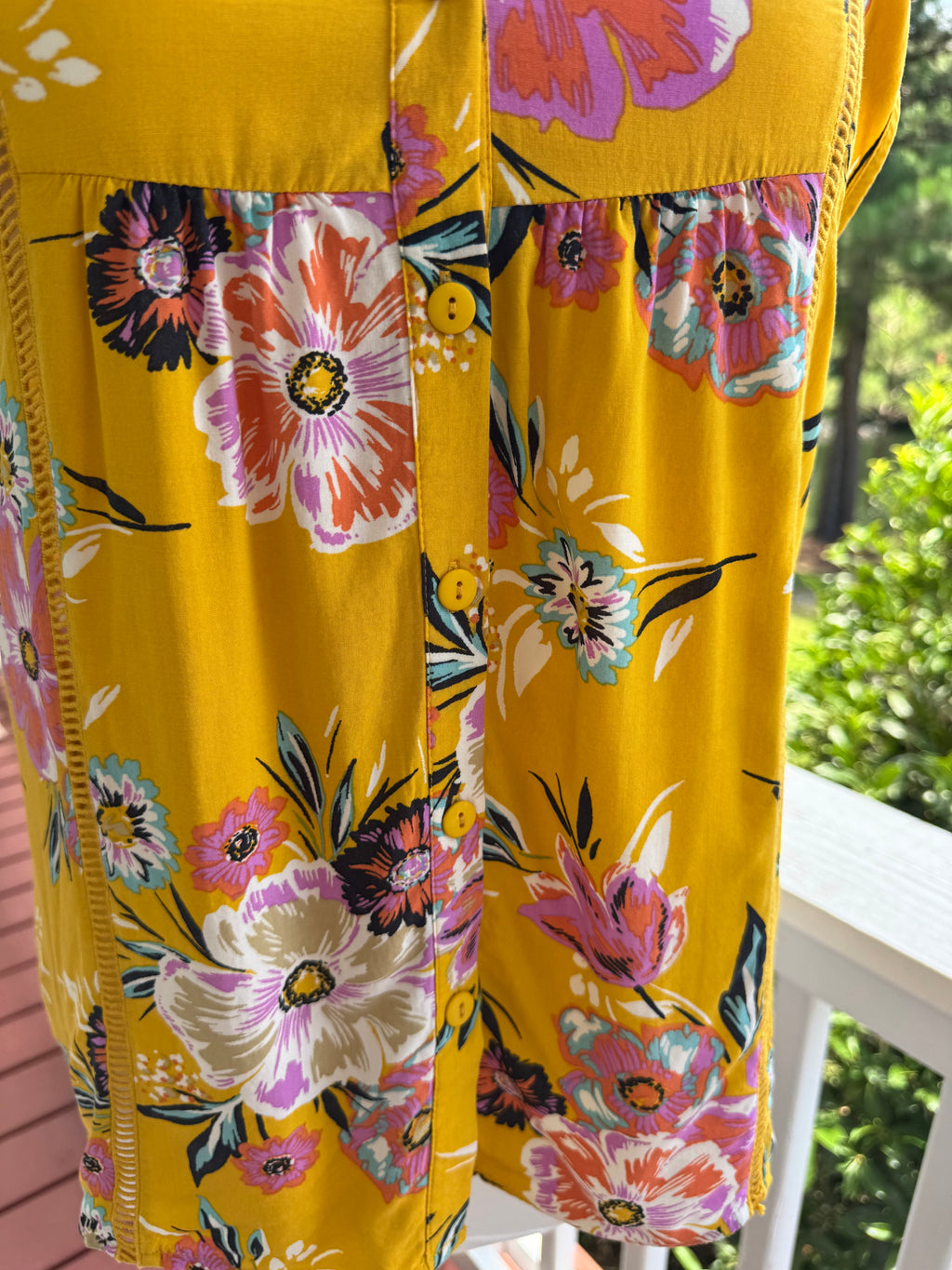Floral Boho Top