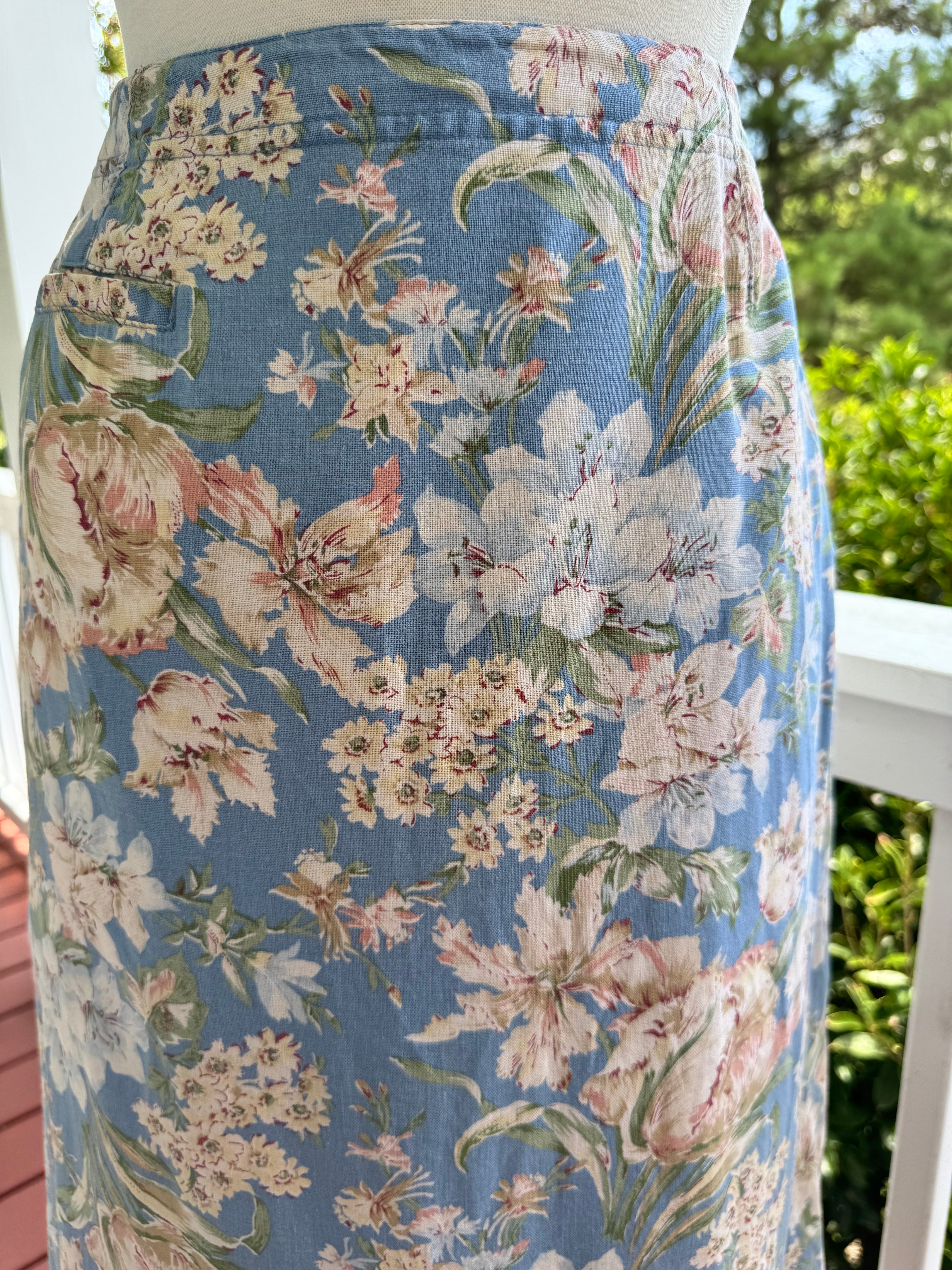 Vintage Liz Claiborne Liz Sport Maxi Skirt