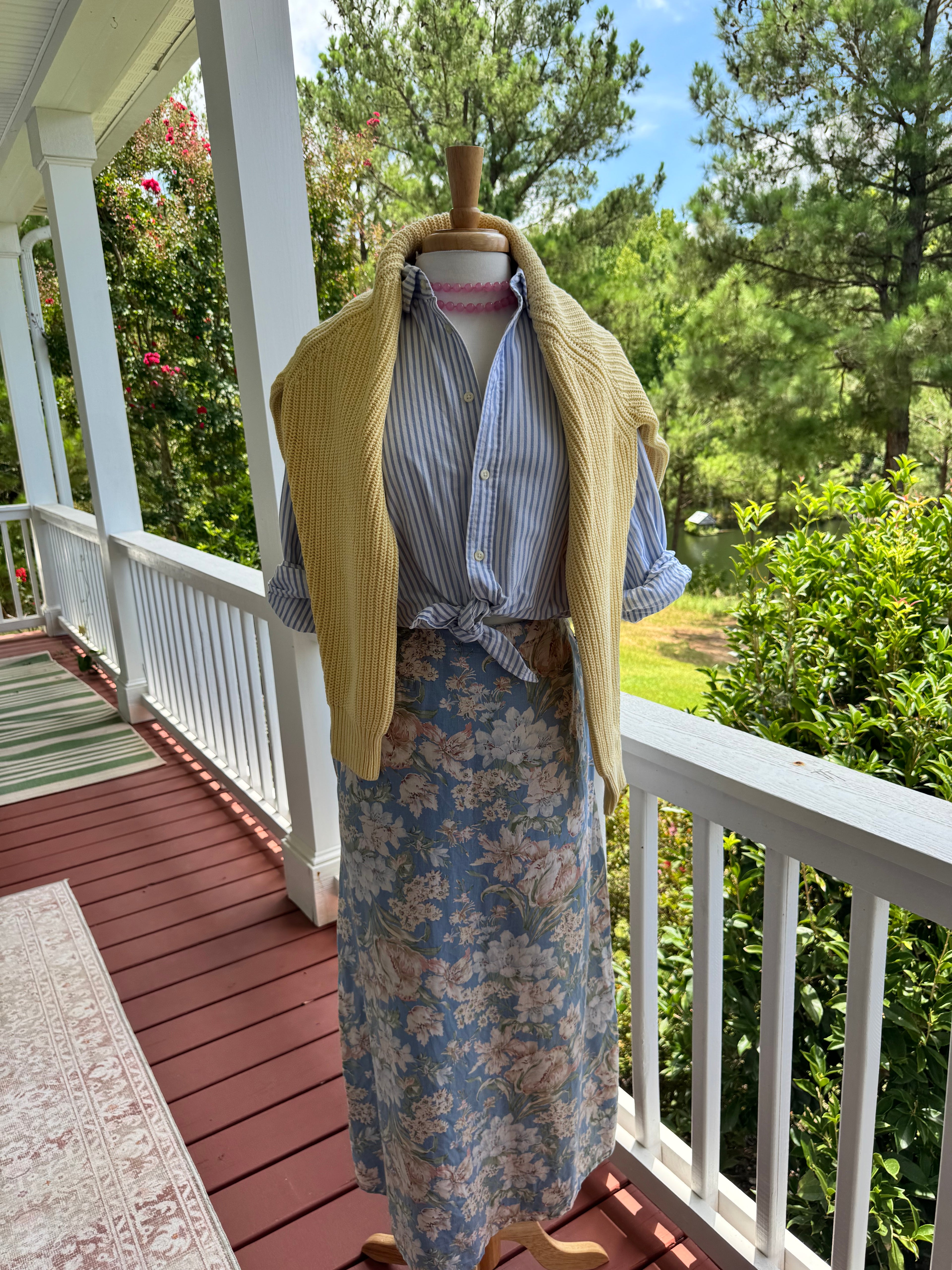 Vintage Liz Claiborne Liz Sport Maxi Skirt