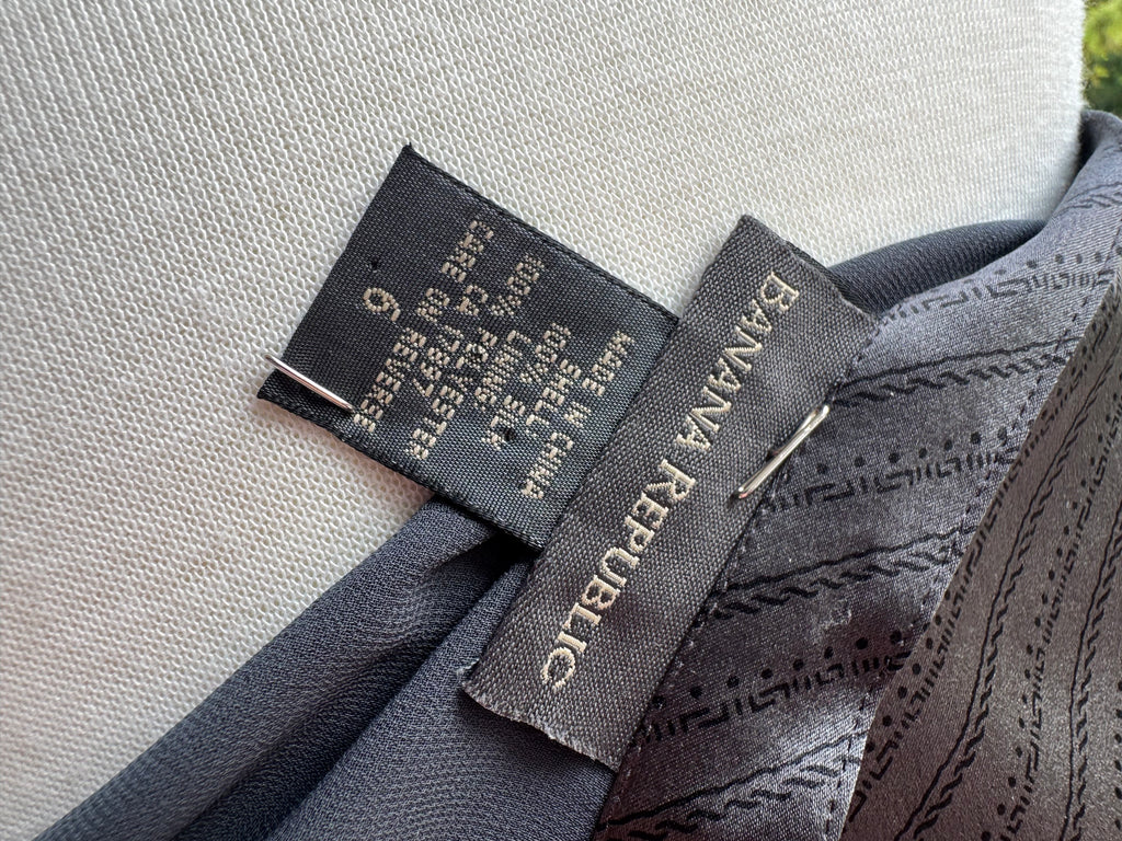 Banana Republic Silk Skirt