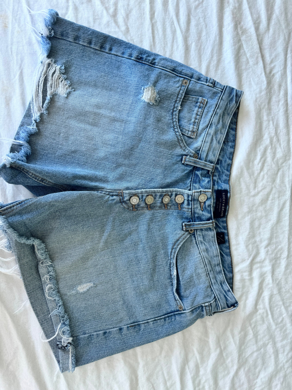 Lucky Brand Cut-Off Denim Shorts Size 8