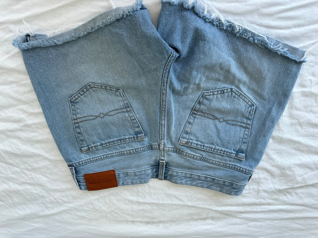 Lucky Brand Cut-Off Denim Shorts Size 8