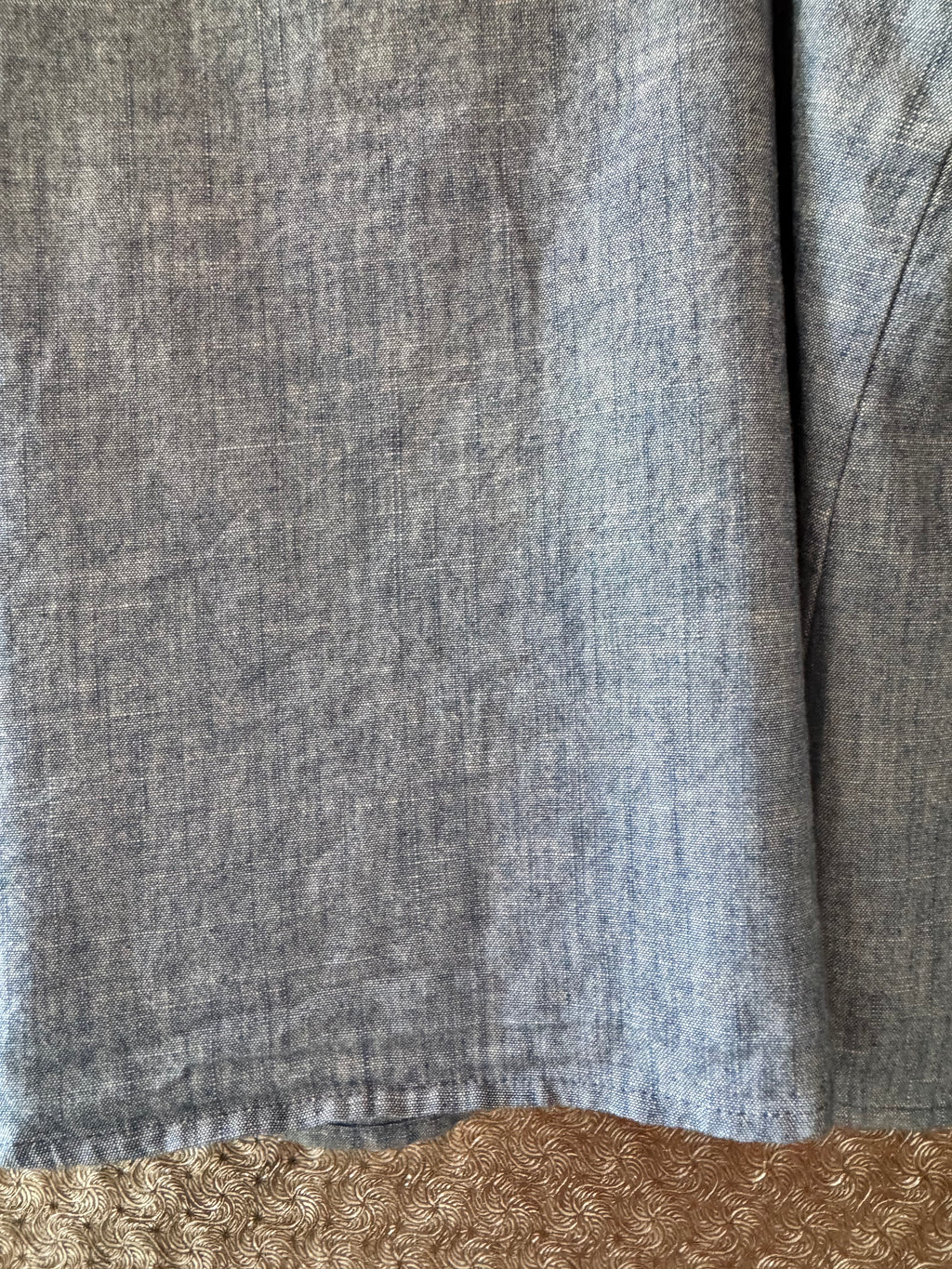 J. Crew NWT Women's Size 0 Blue Chambray Cami Tank Top Adjustable Straps
