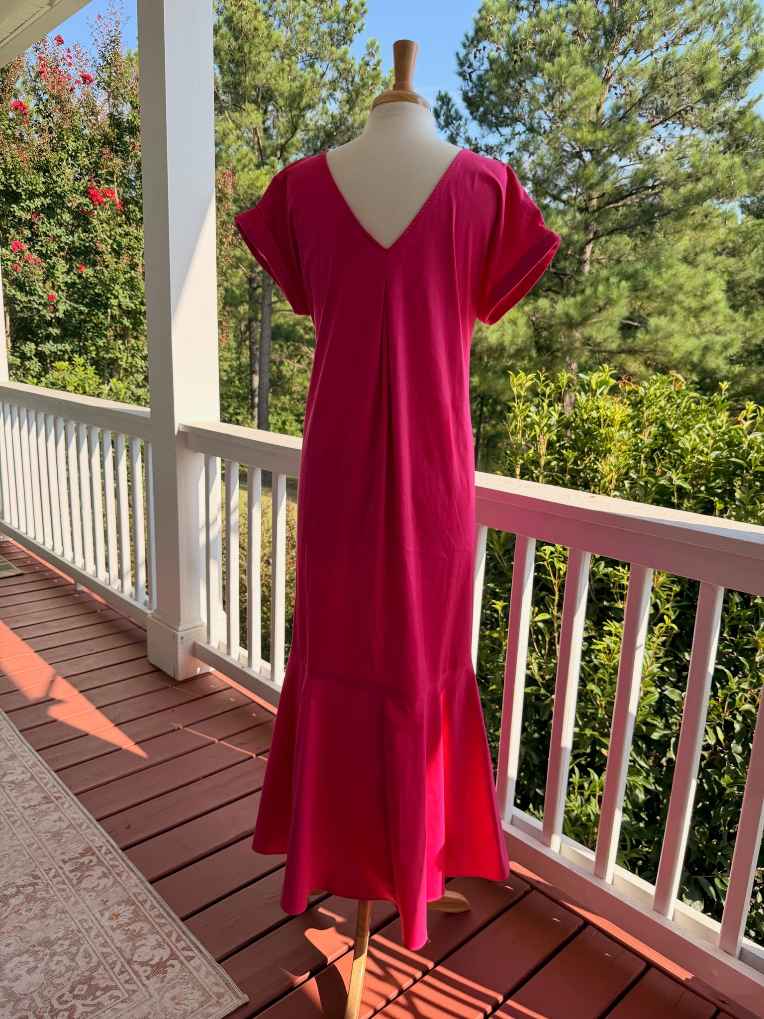 Antonio Melani Pink Maxi Dress