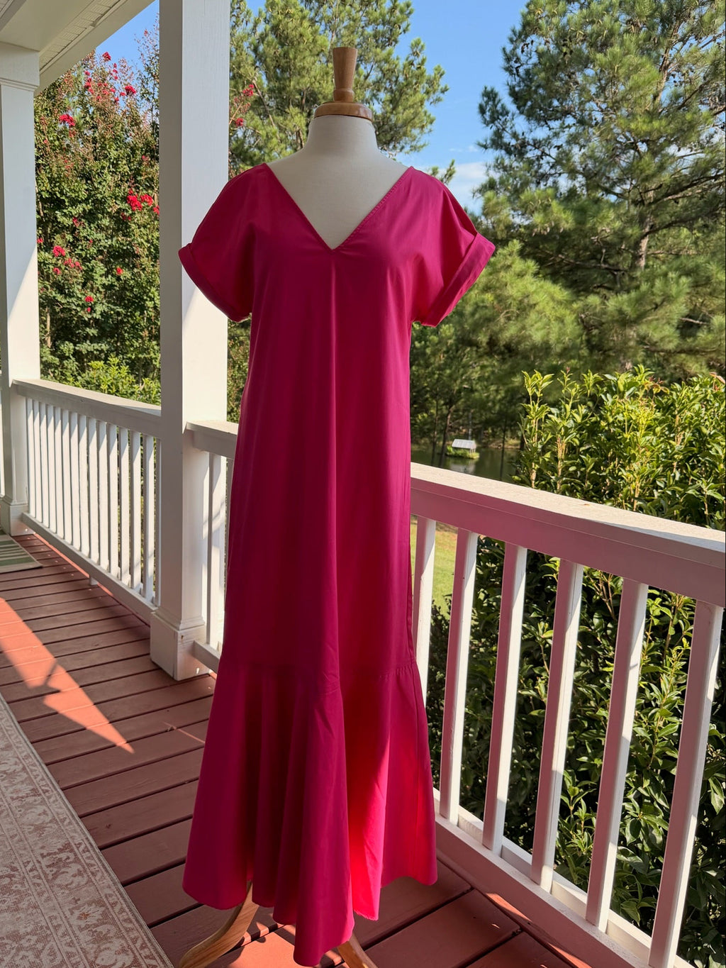 Antonio Melani Pink Maxi Dress