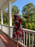 Sportscraft Watercolor Floral Midi Dress