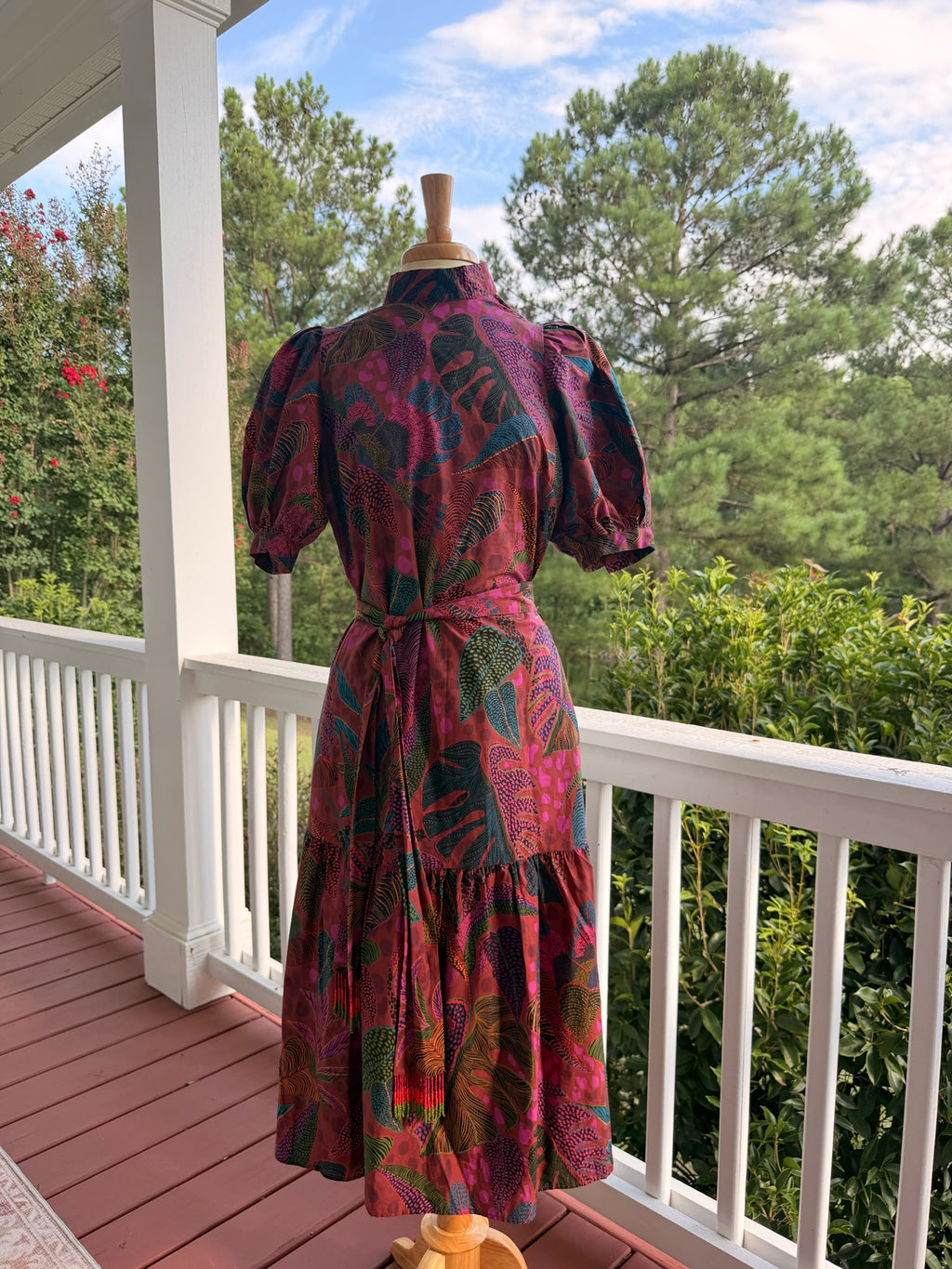 Farm Rio Botanical Print Dress