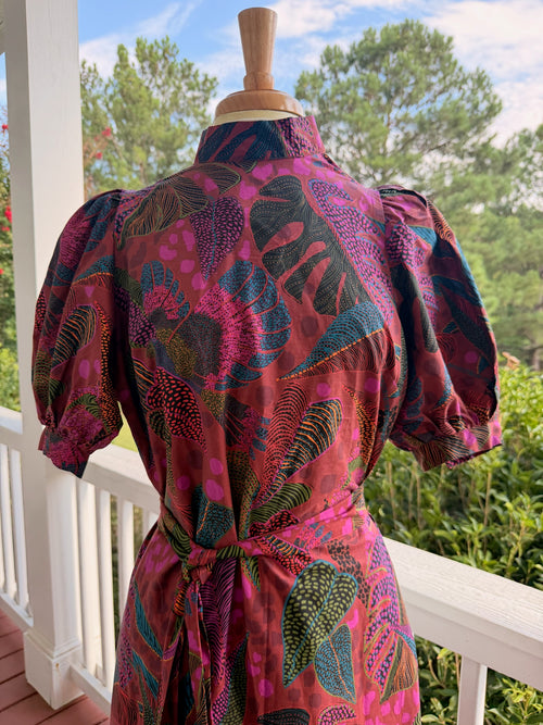 Farm Rio Botanical Print Dress