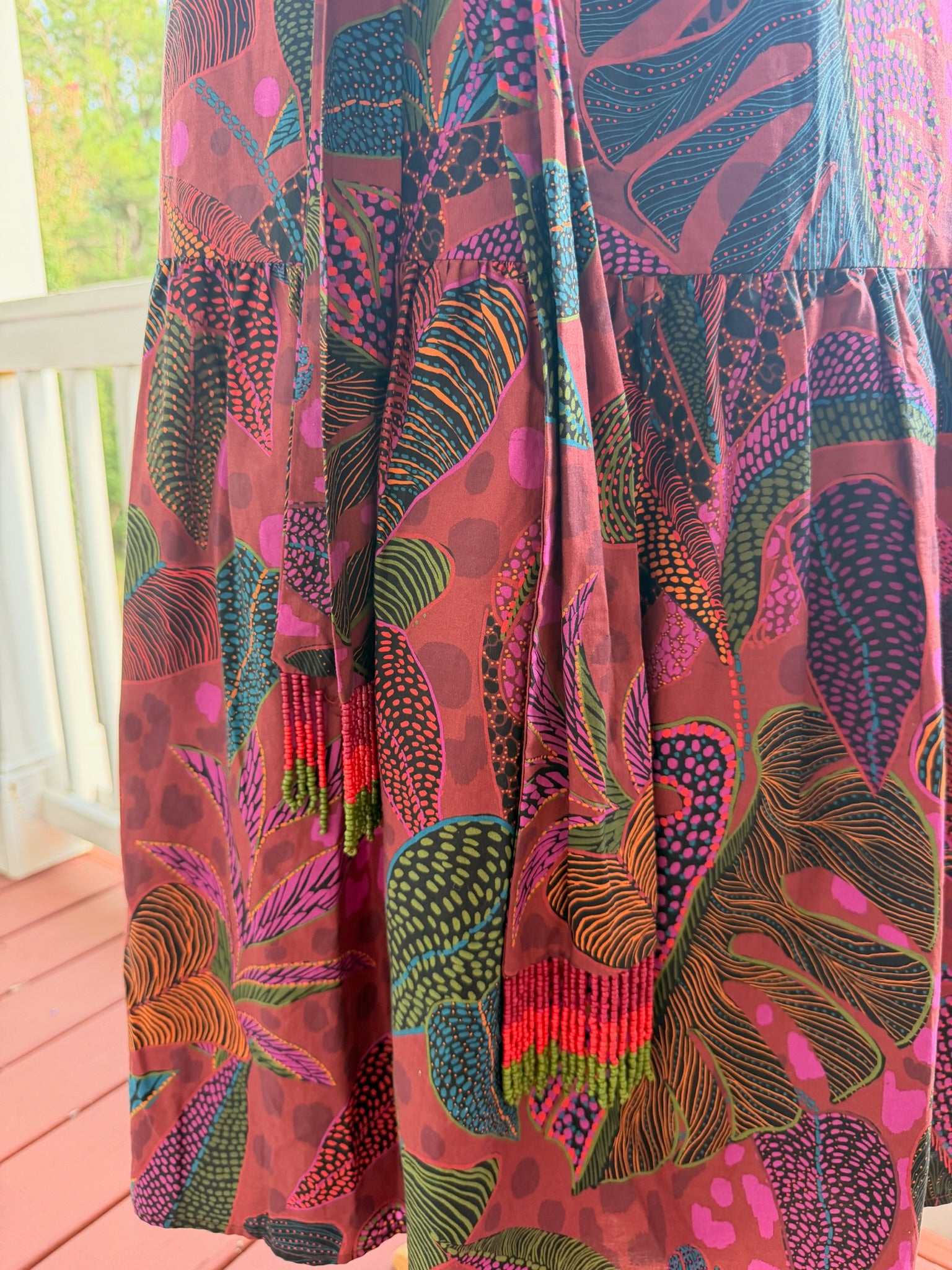 Farm Rio Botanical Print Dress