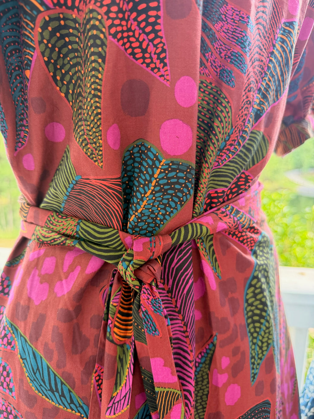 Farm Rio Botanical Print Dress