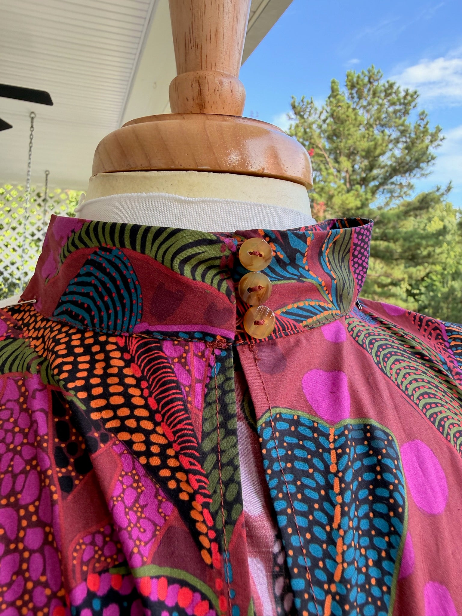 Farm Rio Botanical Print Dress