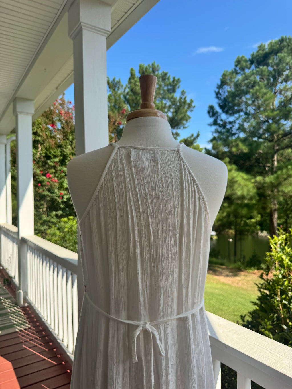 Band of Gypsies Embroidered Boho Maxi Dress